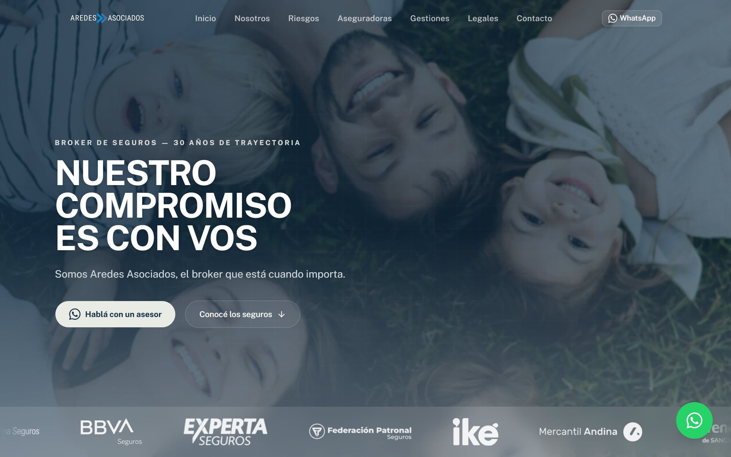 Aredes Asociados — home institucional
